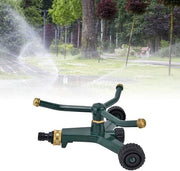 Aspiratore per giardino 360 gradi girevole - Gazonsproeier - Acciaio inossidabile - Connettiore G3/4 - Irrigazione 10 m - Peso 572 g