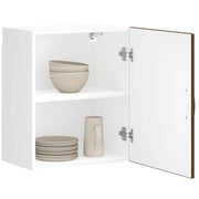 Pensili da cucina 2 pz Lucca in Legno Multistrato color rovere Marrone 853812