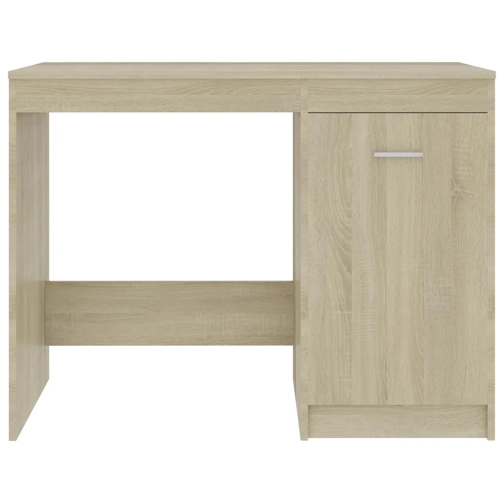 Scrivania Rovere Sonoma 100x50x76 cm in Legno Multistrato 801799
