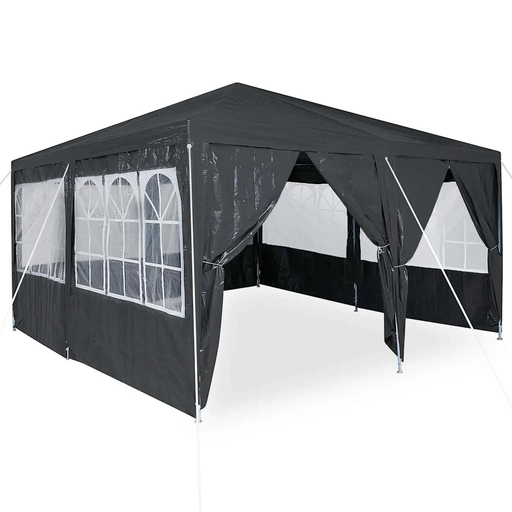 Tenda Party Antracite 400 x 400 x 266 cm Polietilene 42003427