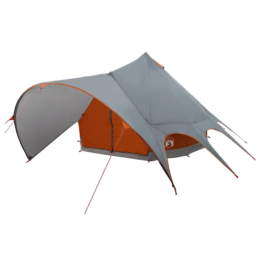 Tenda Teepee per 5 Persone con tetto Grigio e arancione 42004013