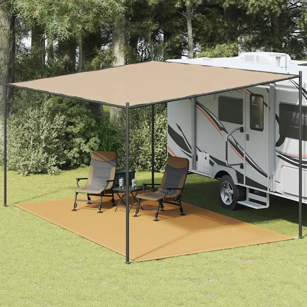 Tappeto da Tenda Sabbia 300x500 cm HDPE 4002301