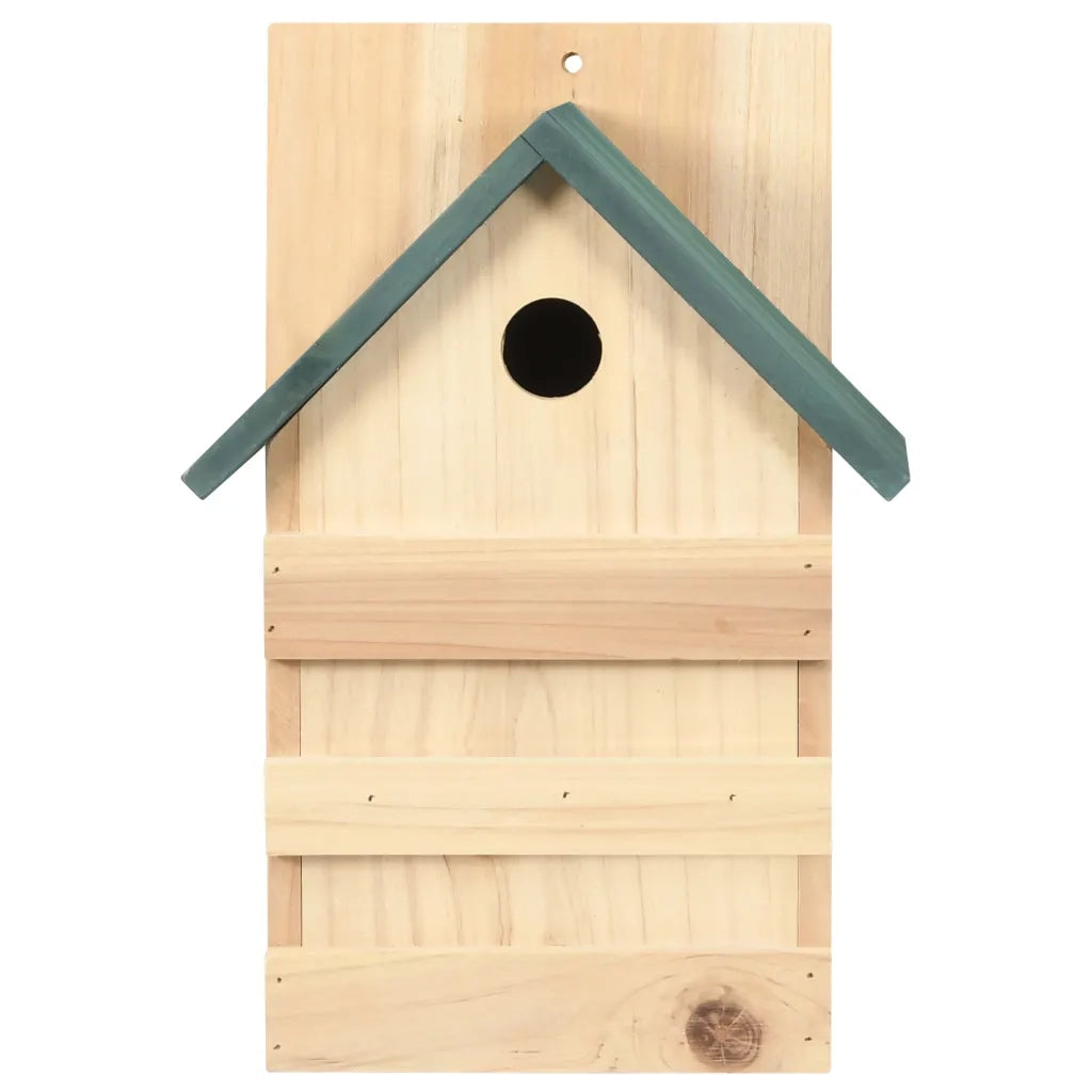 Casette per Uccelli 4 pz 23x19x33 cm in Legno di Abete 47248