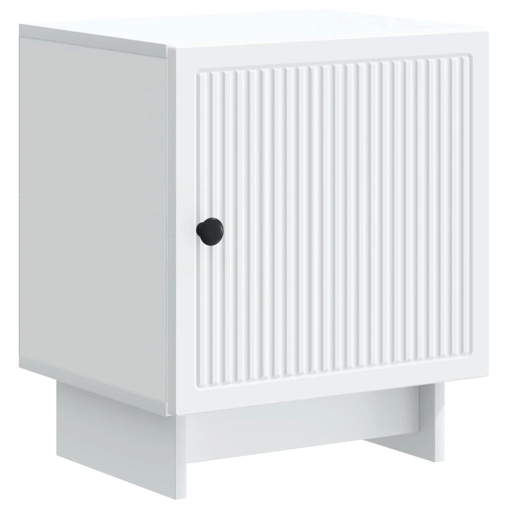 Armadio da Notte Bianco 43 x 34,5 x 50 cm Legno ingegnerizzato 893875