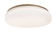Plafoniera rotonda LED Caliope bianco oro IP44 Rabalux