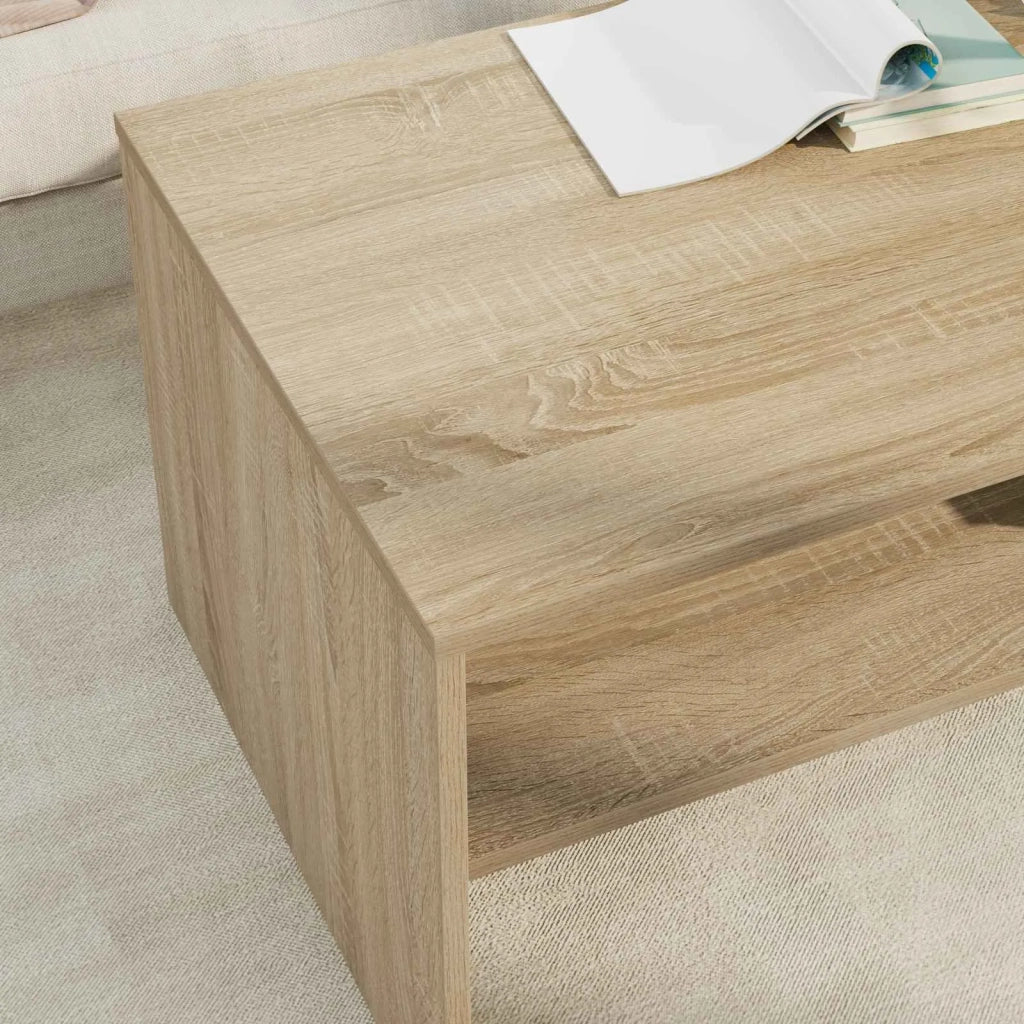 Tavolino da salotto Rovere Sonoma 100 x 50 x 40 cm