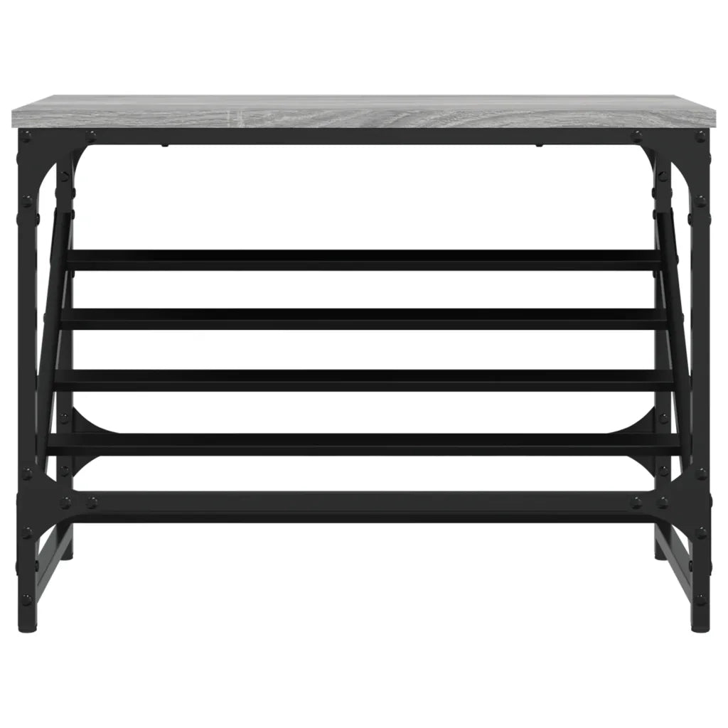 Scarpiera Grigio Sonoma 60x30x45 cm in Legno Multistrato 833416