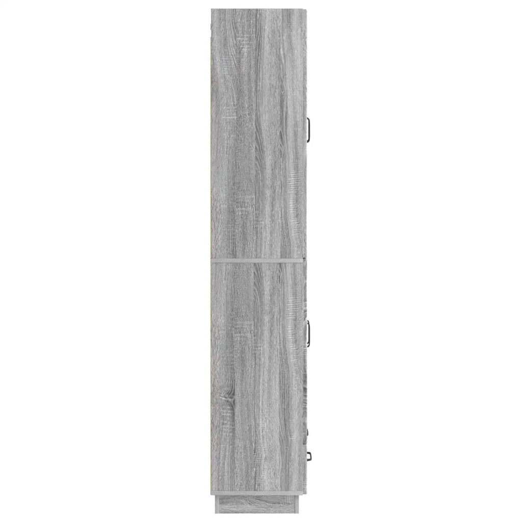 Set di armadi 2 pcs Sonoma grigio Legno ingegnerizzato 3416778