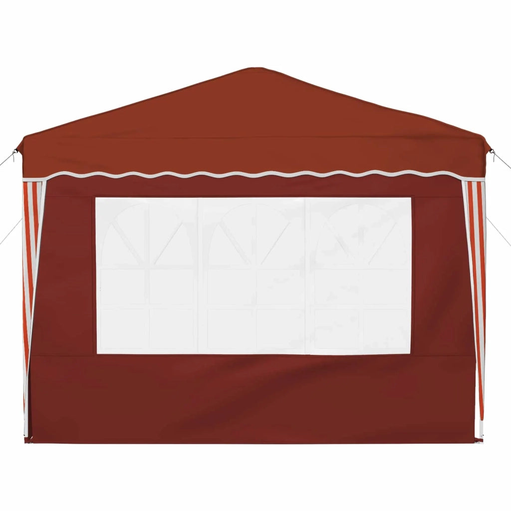 Tenda per feste a pop-up-Gazebo Terracotta 288 x 288 x 245 cm 376242