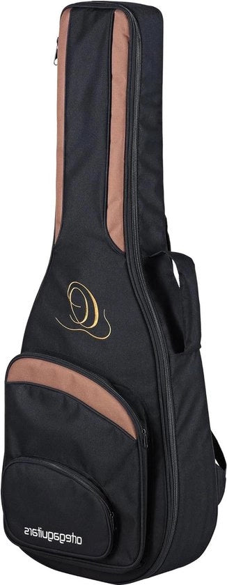 Borsa per chitarra elettrica di alta qualità 3/4 - set nero con zaino