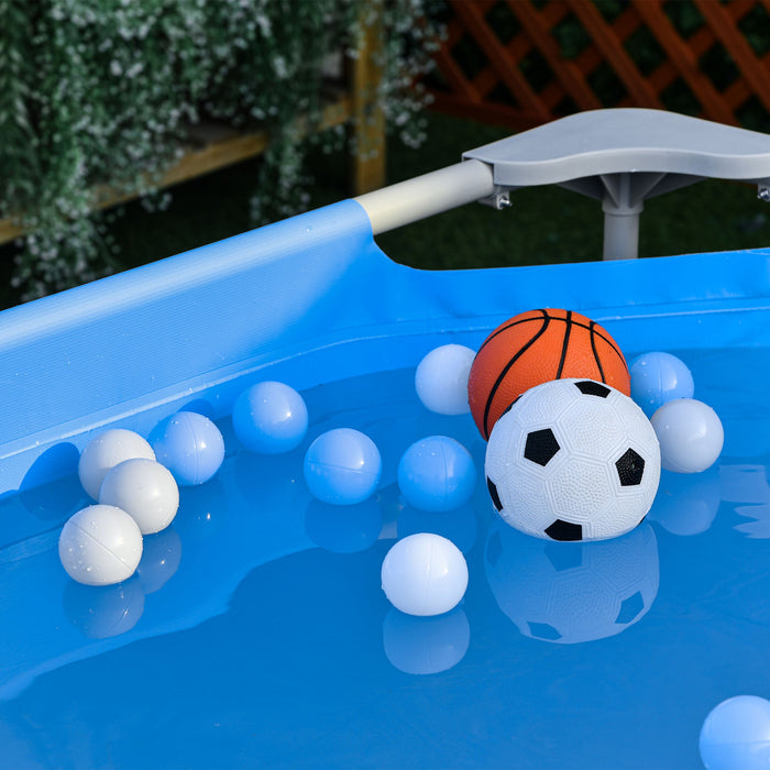 Piscina Fuori Terra Autoportante 291x190x75 cm con Filtro e Valvola Blu