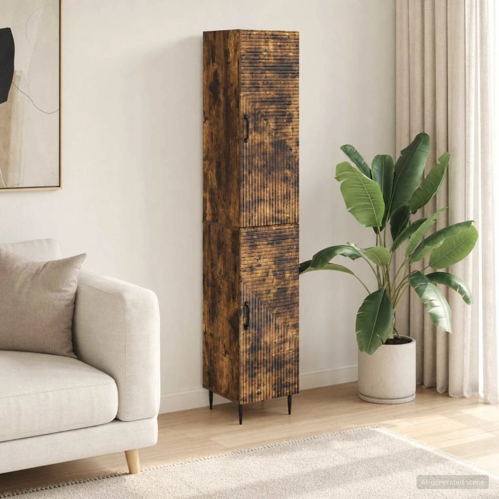 Set di armadi 2 pcs Rovere Fumo 33 x 34,5 x 89,5 cm 3416633