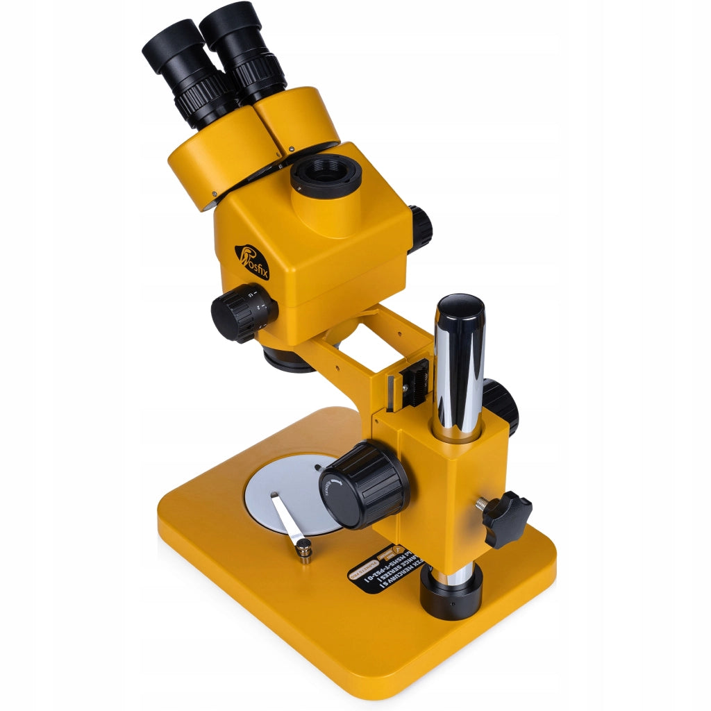 Mikroscopio Trinoculare Rosfix Mercury S MSMS-T-PS1-O – Zoom 7-45x, Illuminazione LED 56D