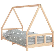 Giroletto per Bambini | Letto Infantile | Lettino 90x200 cm in Legno Massello di Pino