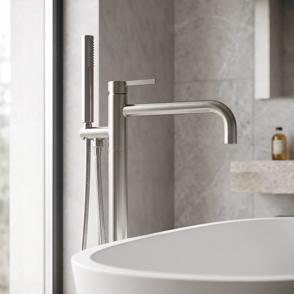 Rubinetto Indipendente Rea Foster Brush Nickel