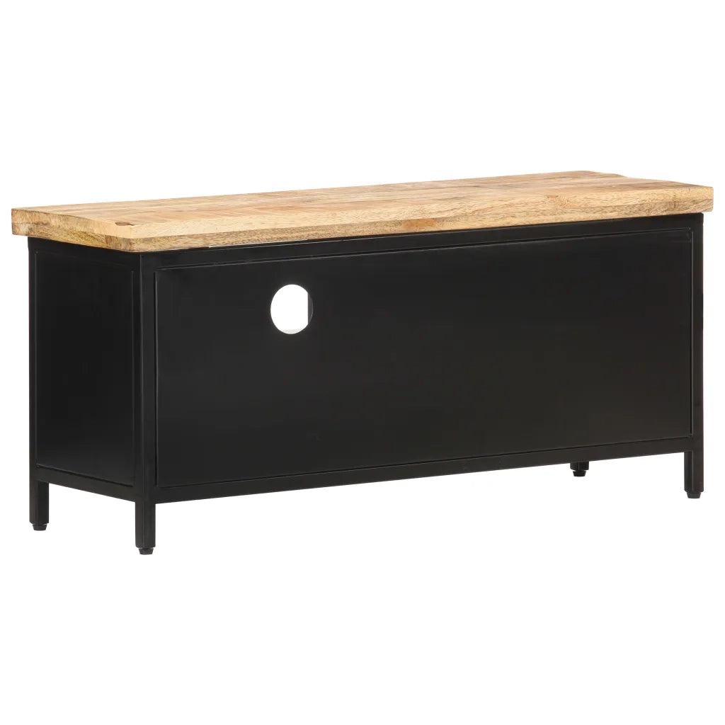 Mobile Porta TV 90x30x41 cm in Legno di Mango Grezzo cod mxl 23618