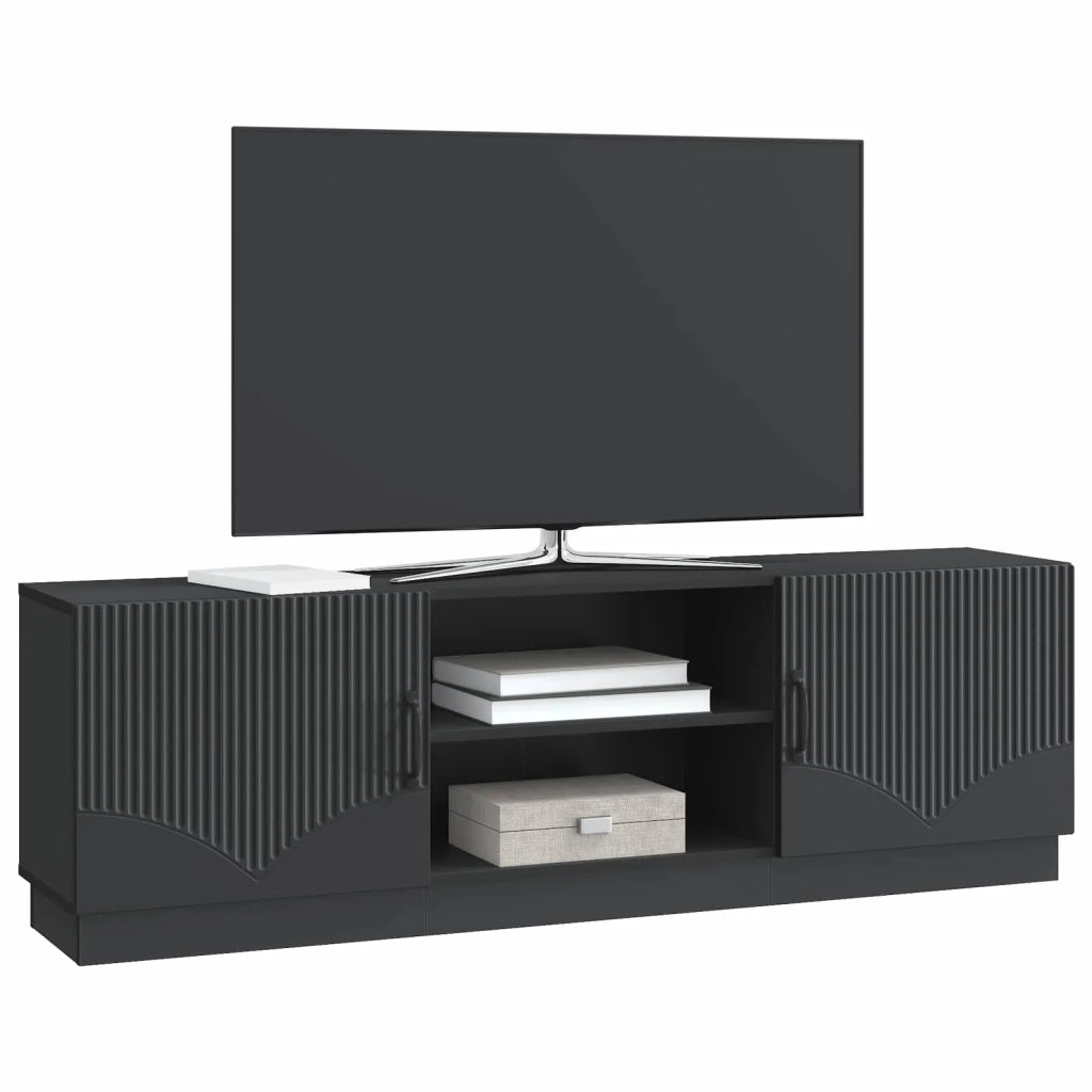 Mobile TV-Credenza per TV Nero 150 x 31 x 47 cm Legno ingegnerizzato 333360