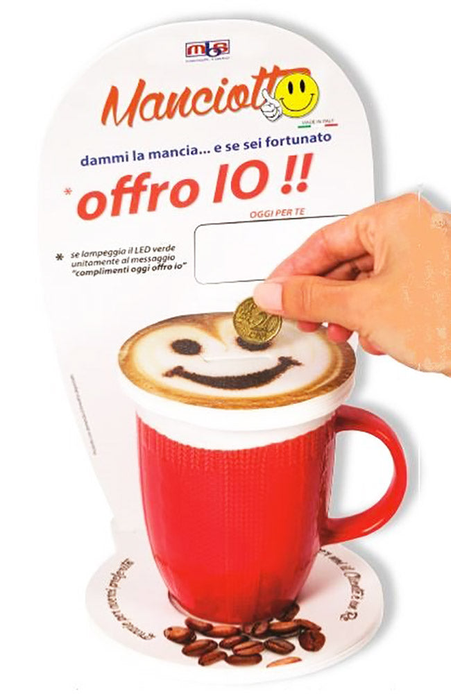 Manciotto Tazza in Porcellana per Mance Bar Ristoranti MBS