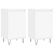 Credenze 2 pz | Madia | Buffet da pranzo | Armadio da pranzo Bianche 40x35x70 cm in Legno Multistrato