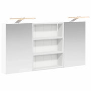 Set di Armadi da Bagno | Armadio da bagno con lo scaffale 3 pz 100 x 10,5 x 50 cm