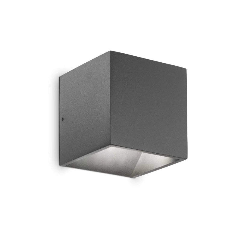 Lampada Da Parete Rubik Ap Antracite 3000K Ideal-Lux