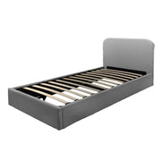 LETTO CONTENITORE 120 ANDY 120X190 GRIGIO
