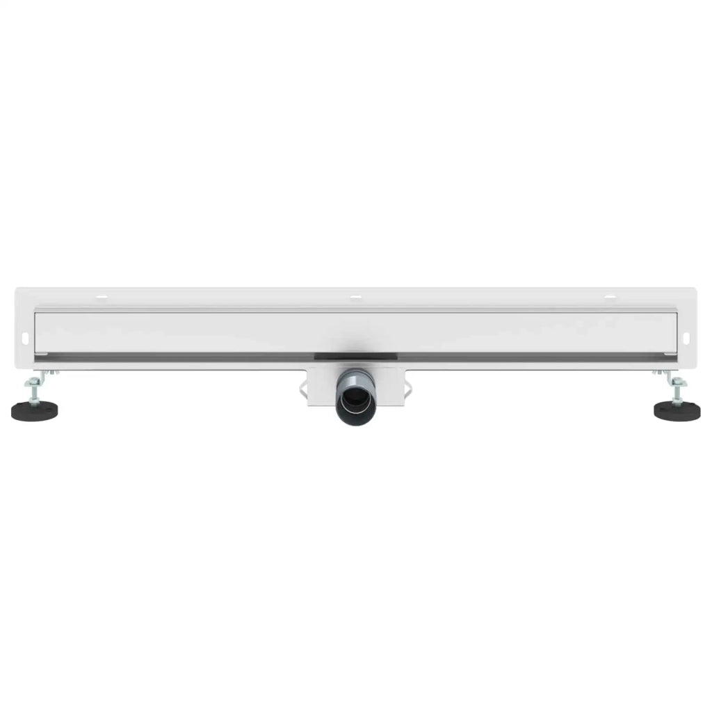 Scarico Doccia da Parete Argento 80 cm Acciaio Inox 304 42015994