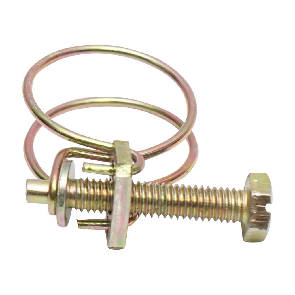 Fascetta stringicavo 22-26mm con vite M5x30mm per tubo flessibile Breckner Germany