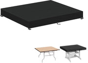 Tavolo da giardino impermeabile - Proteggi la tua tavola - 1 pezzo - Nero - Tessuto Oxford - 140x90x15cm