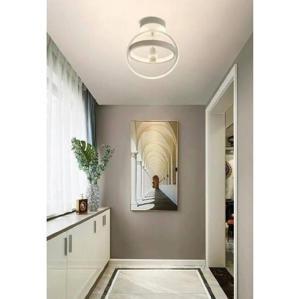 Trade Shop - Lampadario Led 22w Cerchio Plafoniera Pendente Soffitto Luce 4000k 3000k 6500k Pn-02b -