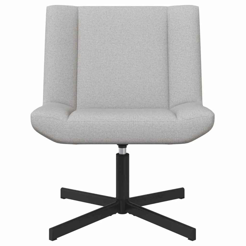 Sedia girevole Grigio Nuvola 63 x 75 x 76 cm Tessuto CFW8504103