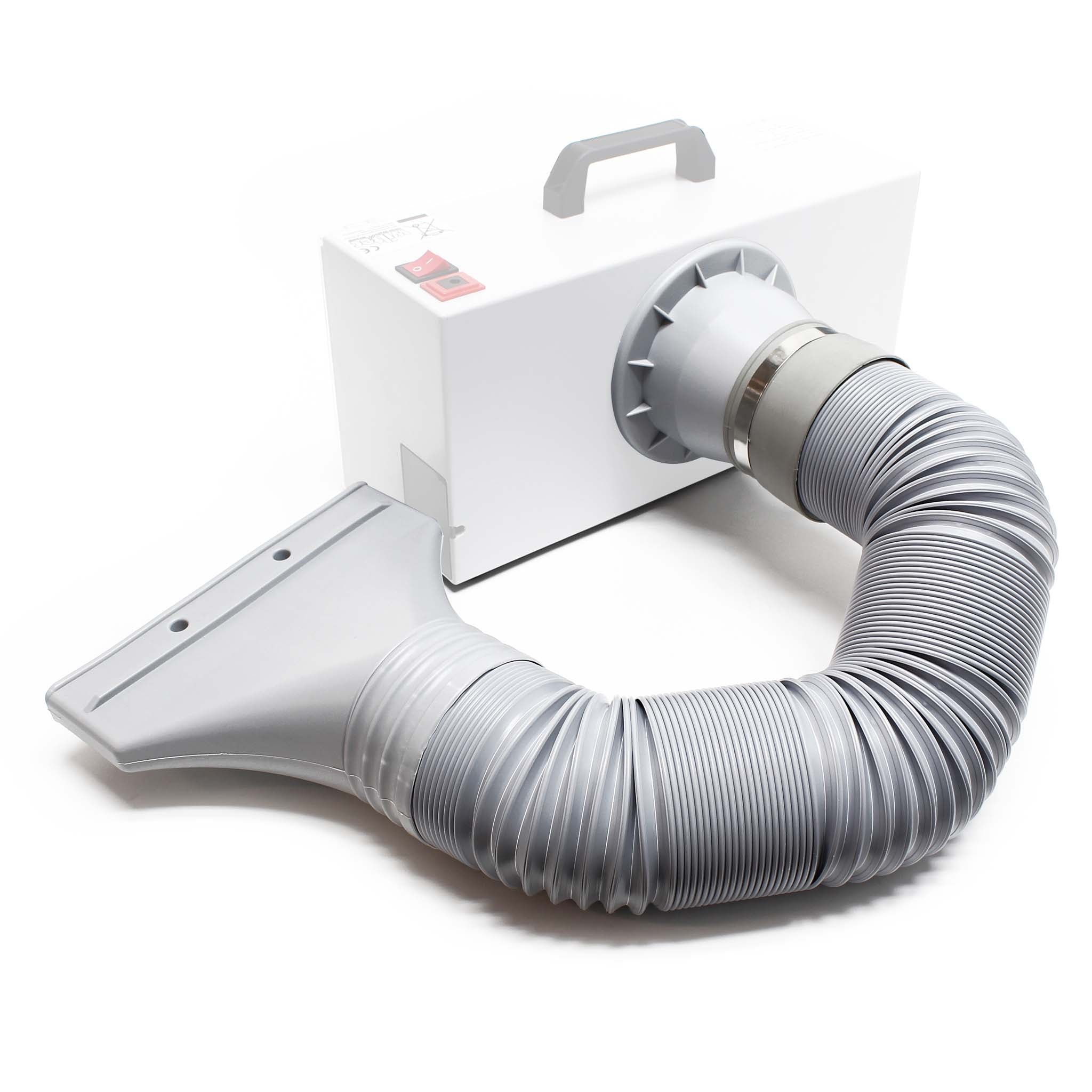 Cabina di aspirazione per verniciatura ad aerografo, con porta utensili e LED 4 m³/min, Paint station