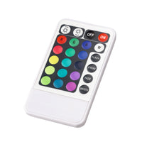 Piantana da Interno a LED in Tessuto Bianco