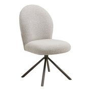 Set di 2 Sedie Lana 1, Beige, Tessuto, 63x50x91,5 cm