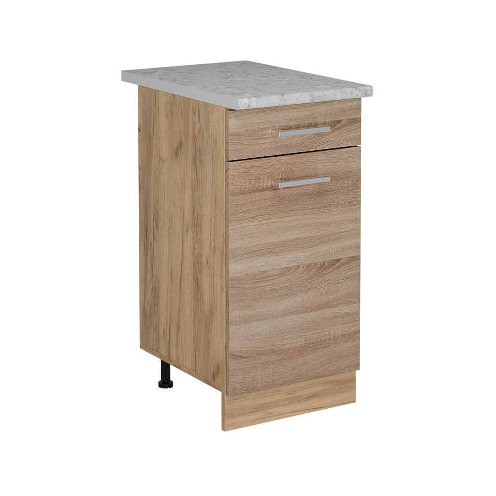 Vicco Mobiletto base per cucina Sonoma 40 cm PL Marmo