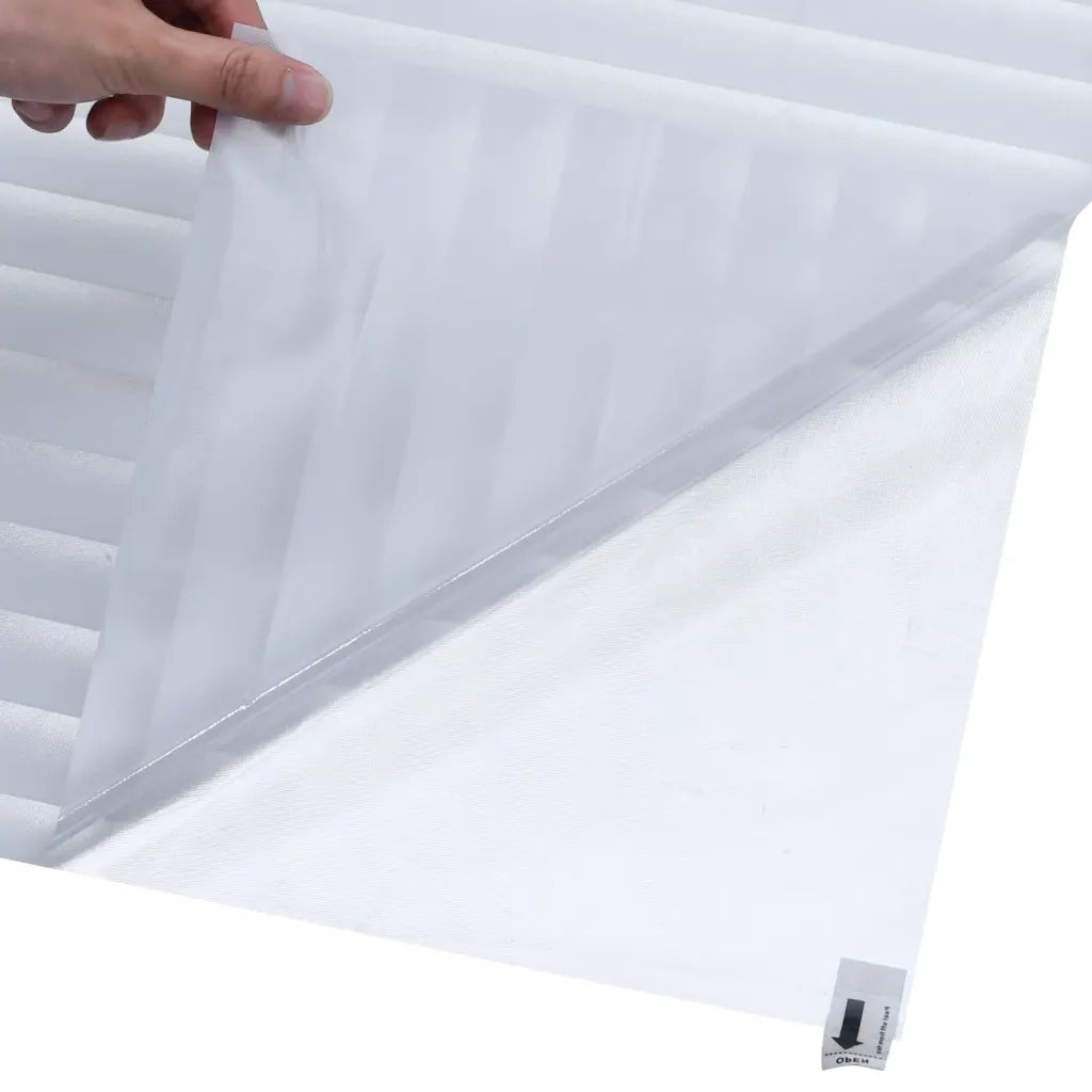 Pellicola per Finestra Smerigliata Motivo a Righe 60x500 cm PVC 155845