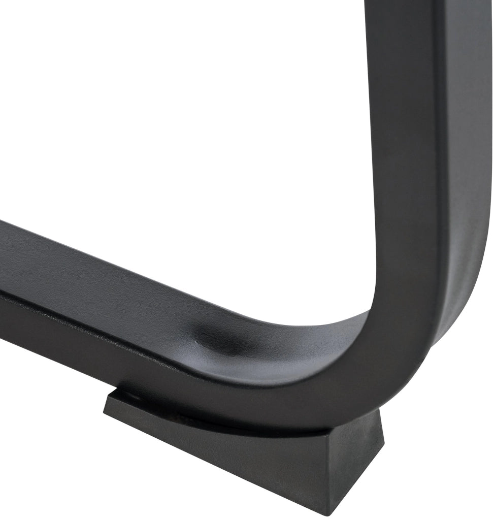 Sedia Anubis XXL in tessuto nero/nero
