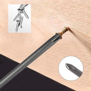 Set di Bit Magnetici per Viti S2 Acciaio - Strumento di Bit a Testa a Croce PH1 - Adatto per Grandi e Piccoli Apparecchi Elettrici