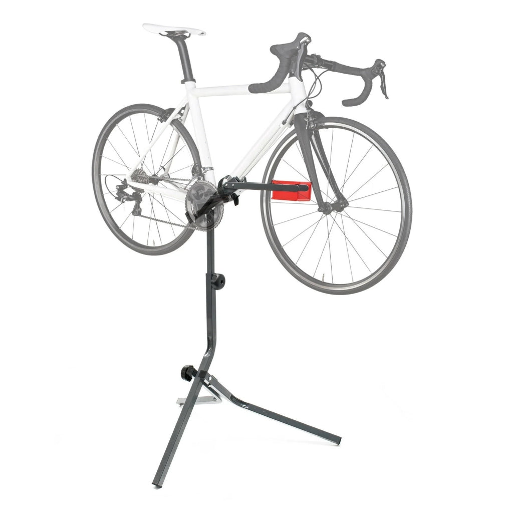 Supporto per riparazione biciclette 30 kg max treppiede in acciaio altezza regolabile 16_0002851