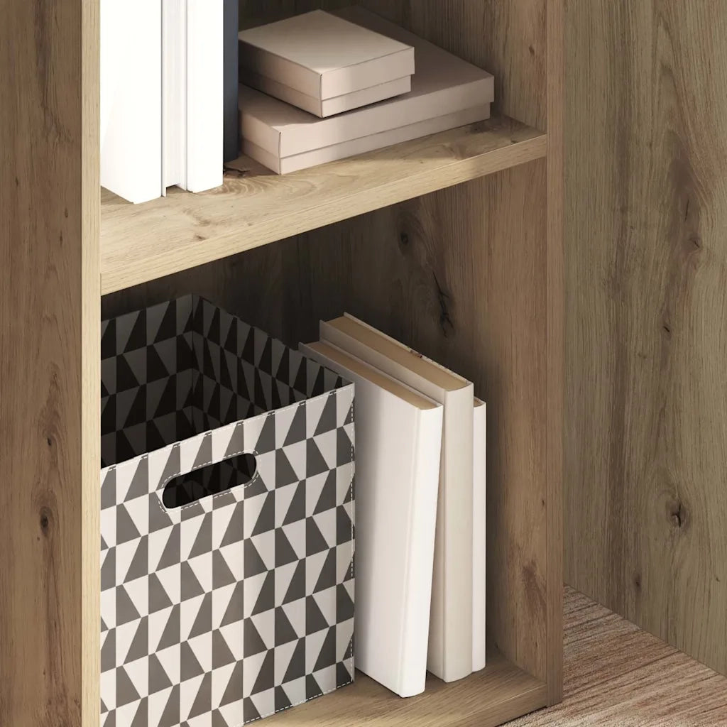 Libreria Rovere Artigianale 40x30x152 cm in Legno Multistrato 857884