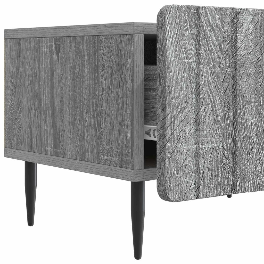 Mobile TV-Credenza per TV Grigio Sonoma 147 x 34,5 x 32 cm Legno ingegnerizzato