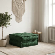 Divano Componibile Verde 70x70x36 in Tessuto 4019035