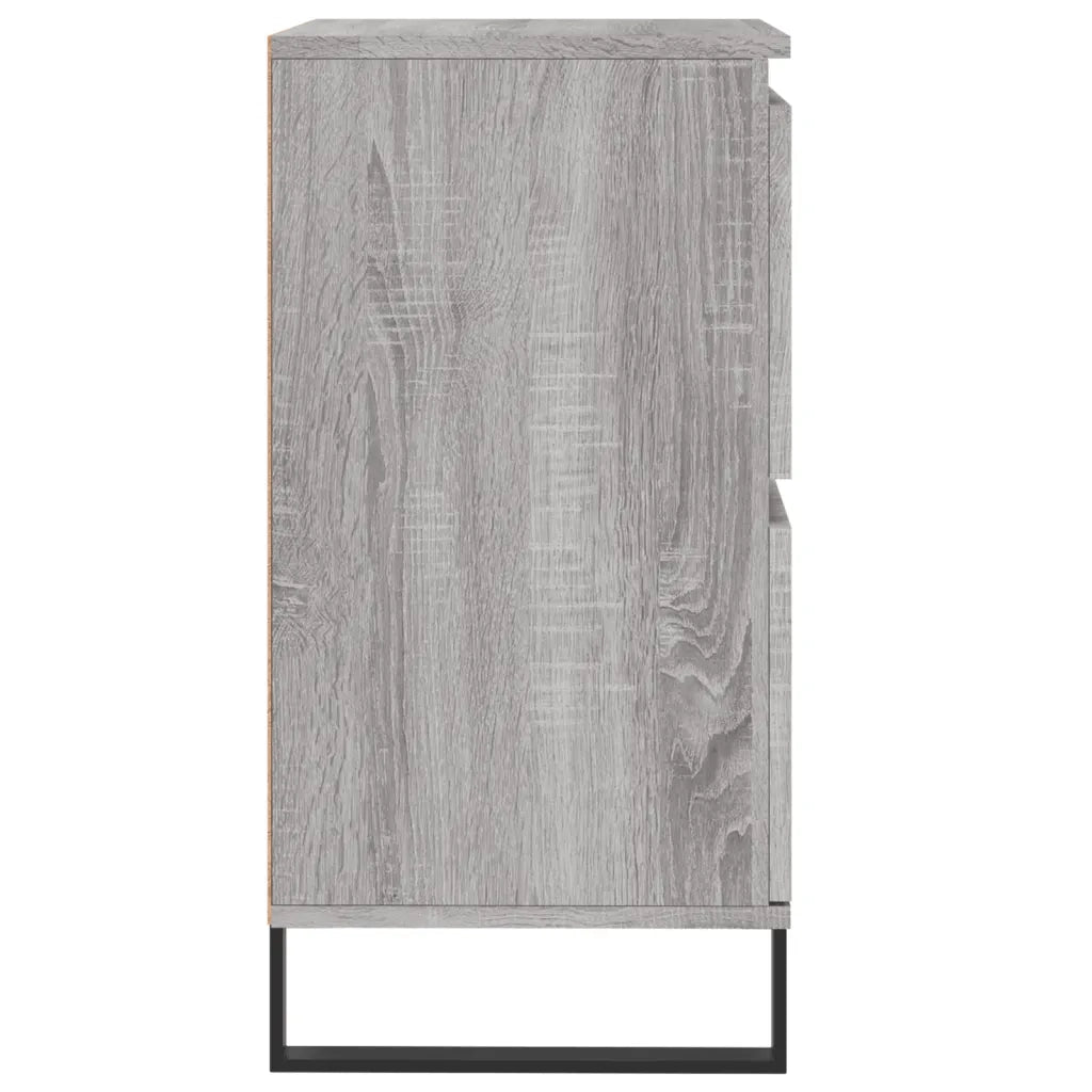 Credenze 3 pz | Madia | Buffet da pranzo | Armadio da pranzo Grigio Sonoma in Legno Multistrato