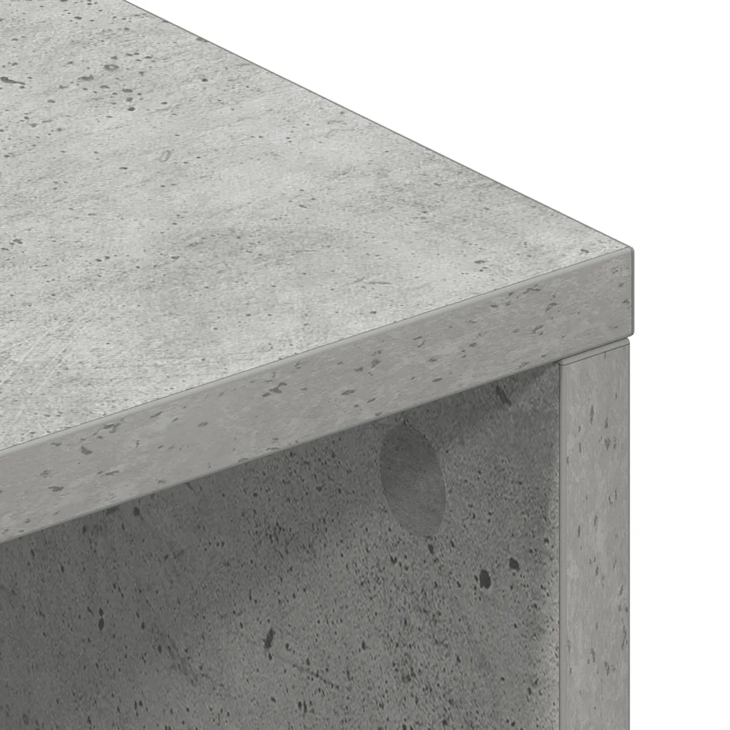 Mobile TV | Armadietto TV | Mobile Porta TV Grigio Cemento 100x40x40cm in Legno Multistrato