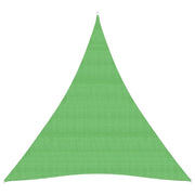 Vela ombreggiante 160 g/m² verde chiaro 5 x 7 x 7 m HDPE 02_0009400