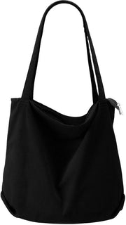 Borsa a Spalla con Grande Capacità - Tasca a Spalla - Borse a Mano - Borsa della Spesa - Borsa della Scuola - Cinturino Regolabile a Spalla - 3 Compartimenti Interni