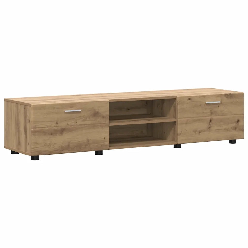 Set mobile TV FLORIN Rovere artigianale Legno multistrato