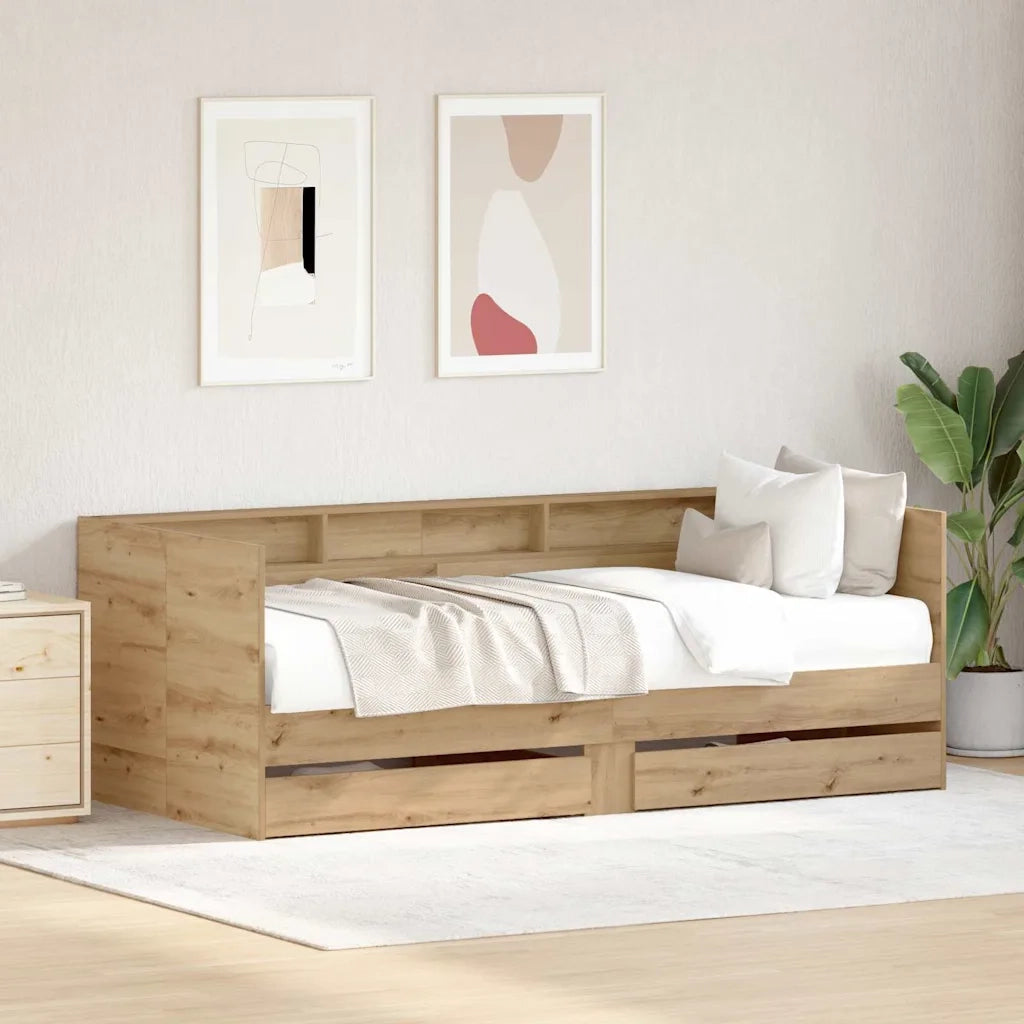 Daybed Rovere artigianale 90 x 190 cm Legno multistrato 3334003