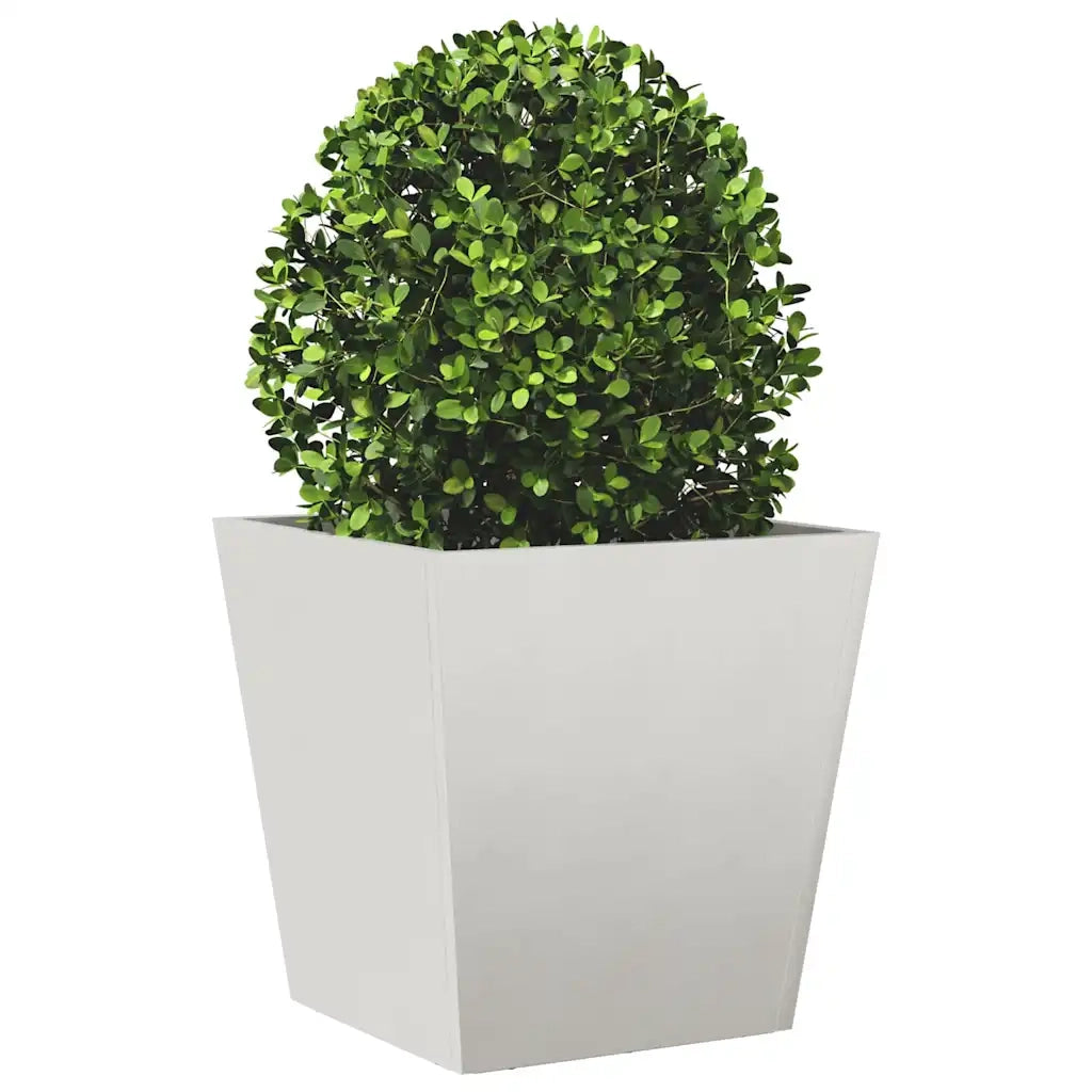 Fioriere da Giardino 2 pz 40x40x40 cm in Acciaio Inox 851061