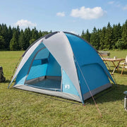 Tenda da campeggio con telo antipioggia impermeabile Cupola Blu 42028521